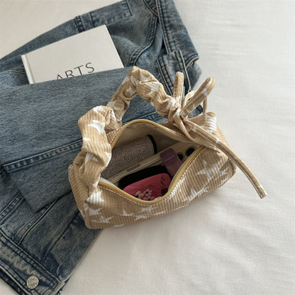 Stylishe Sternenprint-Handtasche