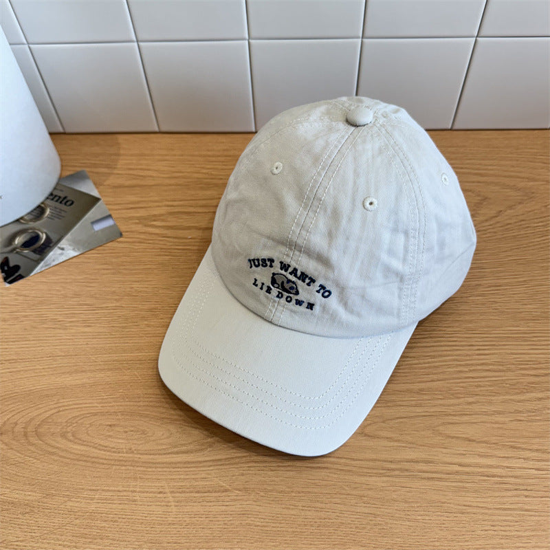Damen Casual Bestickte Verstellbare Baseballkappe Brehn