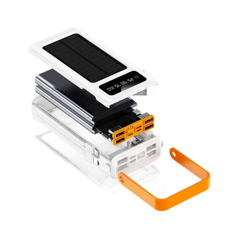 Tragbare Solar-Powerbank mit Multifunktionaler Ladeanzeige Brehn
