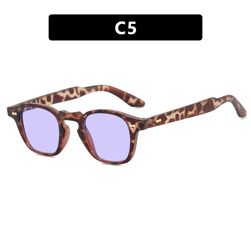Damen geometrische Sonnenbrille mit schützendem UV-Filter und zeitgemäßem Design Brehn