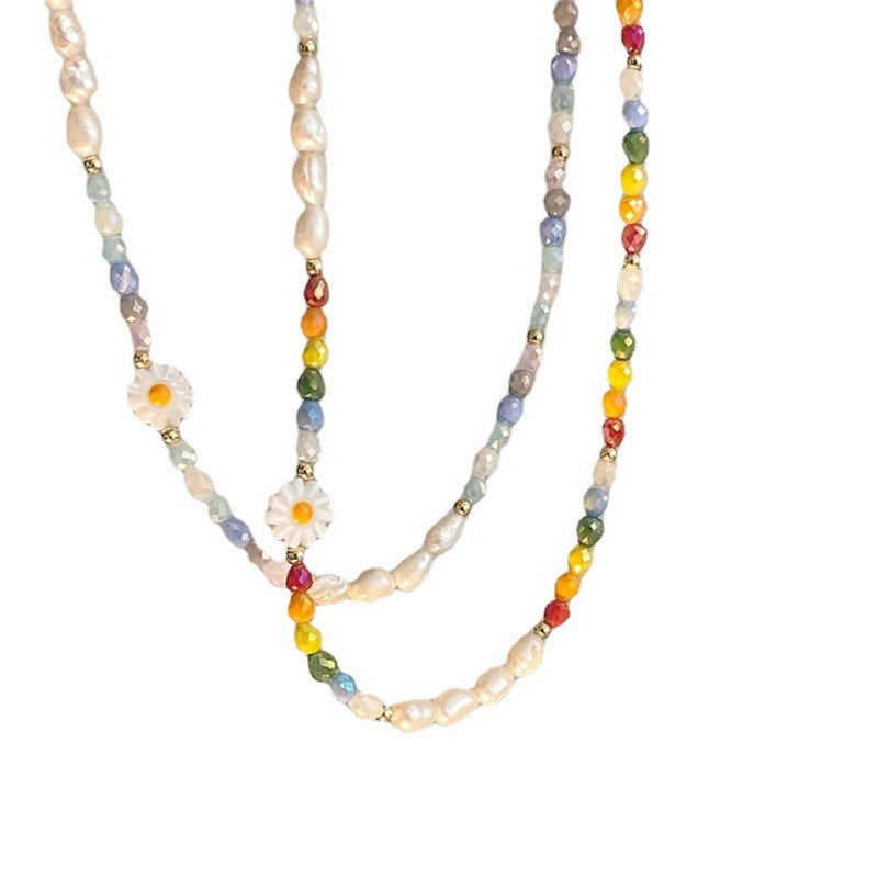 Elegante Perlenkette Brehn