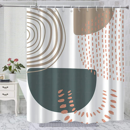 Florales Druck Duschvorhang Brehn