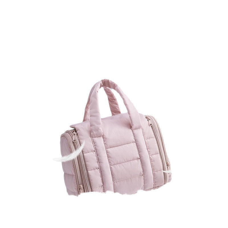 Kosmetik-Organizer Tasche mit Abnehmbarem Haken und Transparenten Fächern Brehn