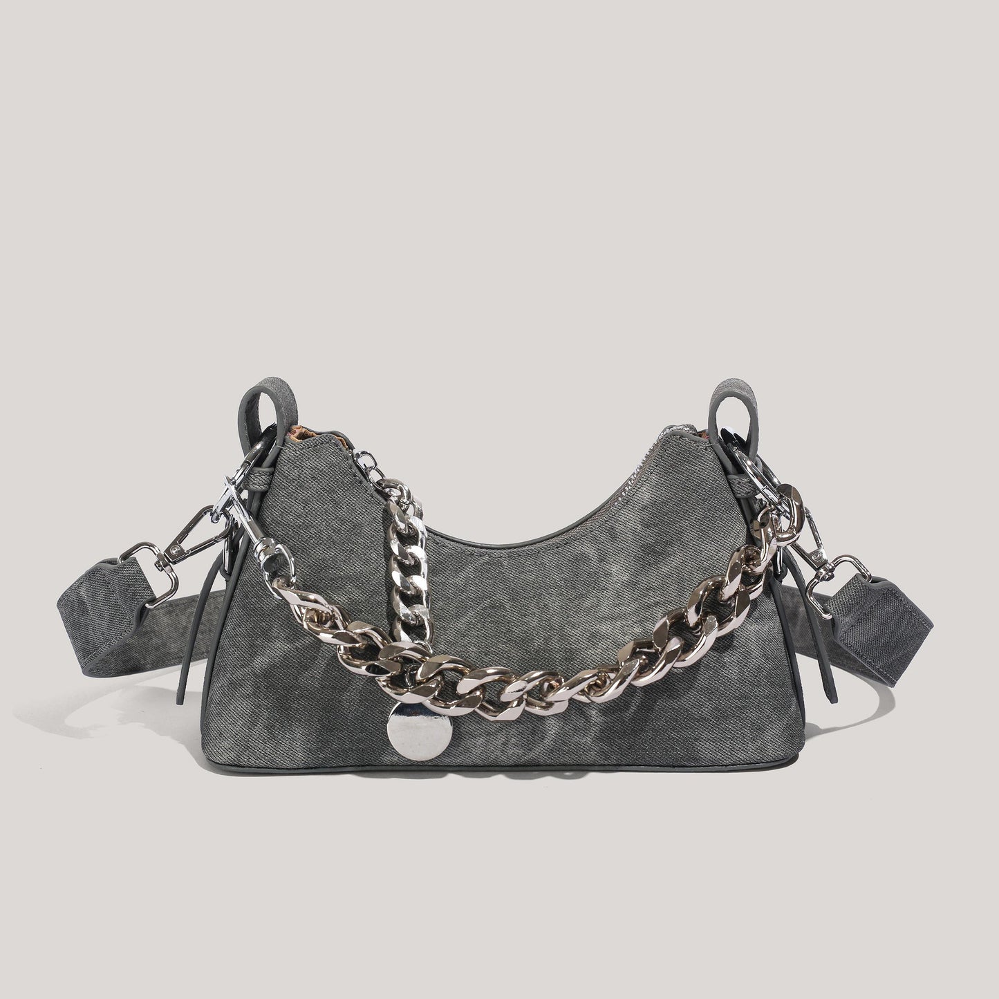 Stylische Ketten-Detail-Handtasche Brehn