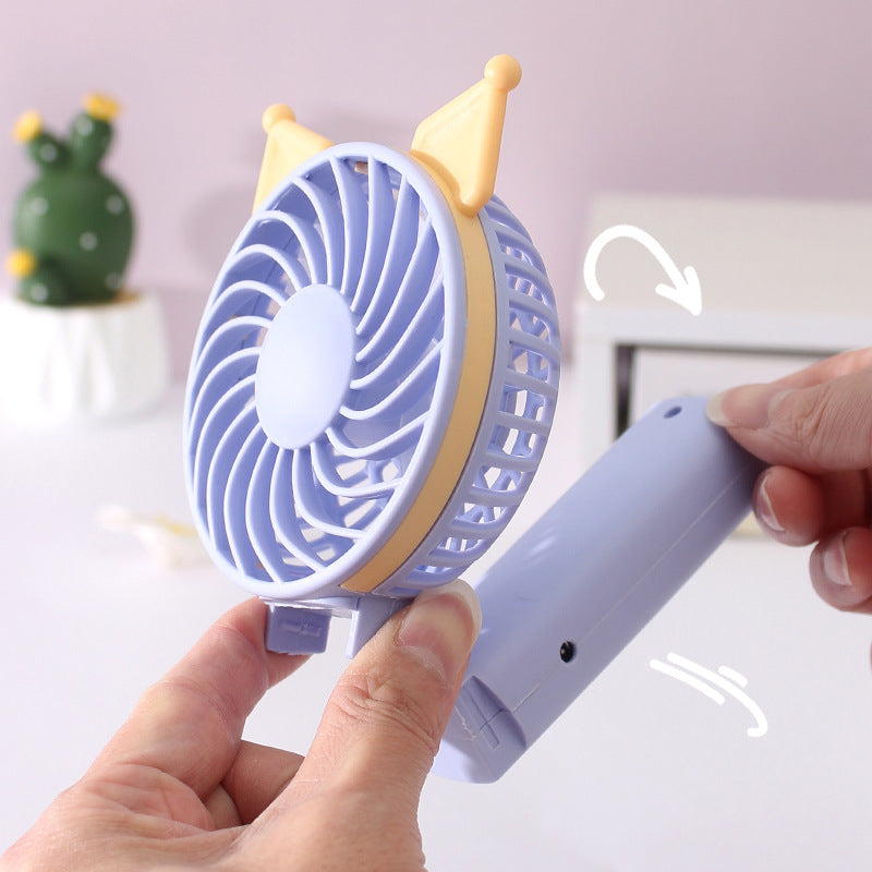 Unisex Lustiger Handheld Ventilator mit Tierohren Brehn