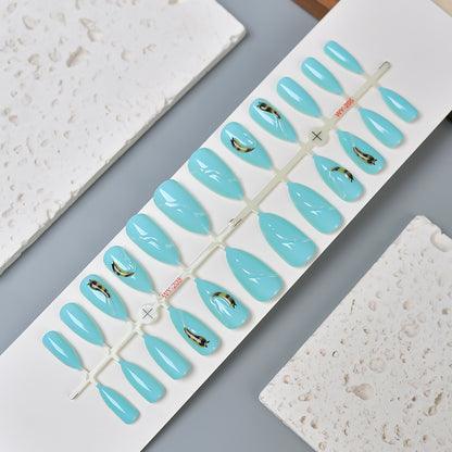 Stylisches dekoratives Druck-Nagelset Brehn