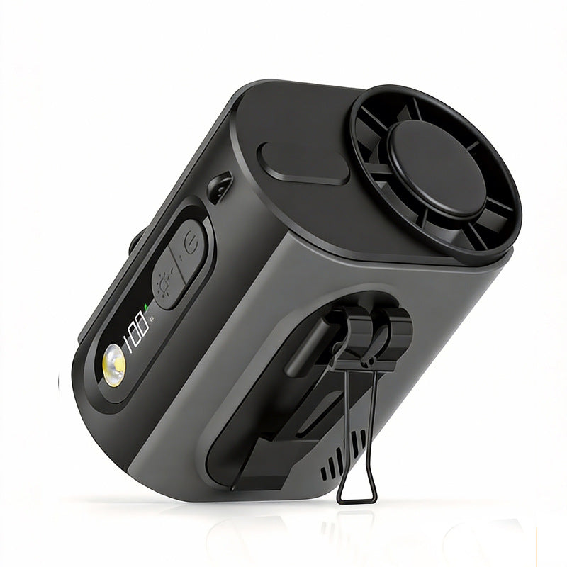 Damen tragbarer Mini Ventilator mit LED-Lampe Brehn