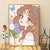Verspielter Anime Kunstdruck Brehn