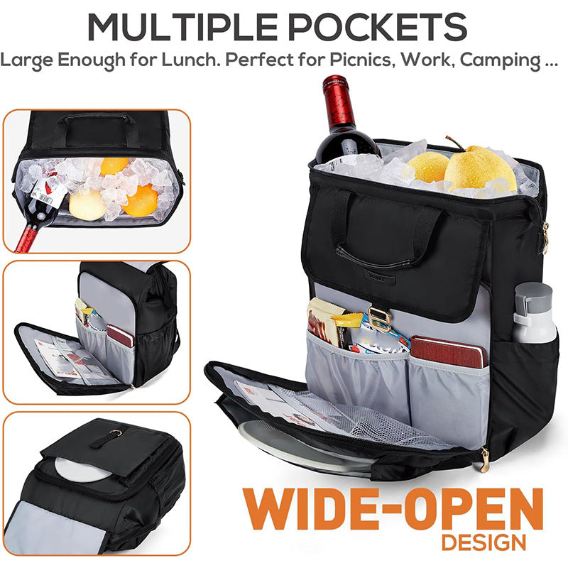 Vielseitiger und Stilvoller Rucksack mit Isoliertem Fach Brehn