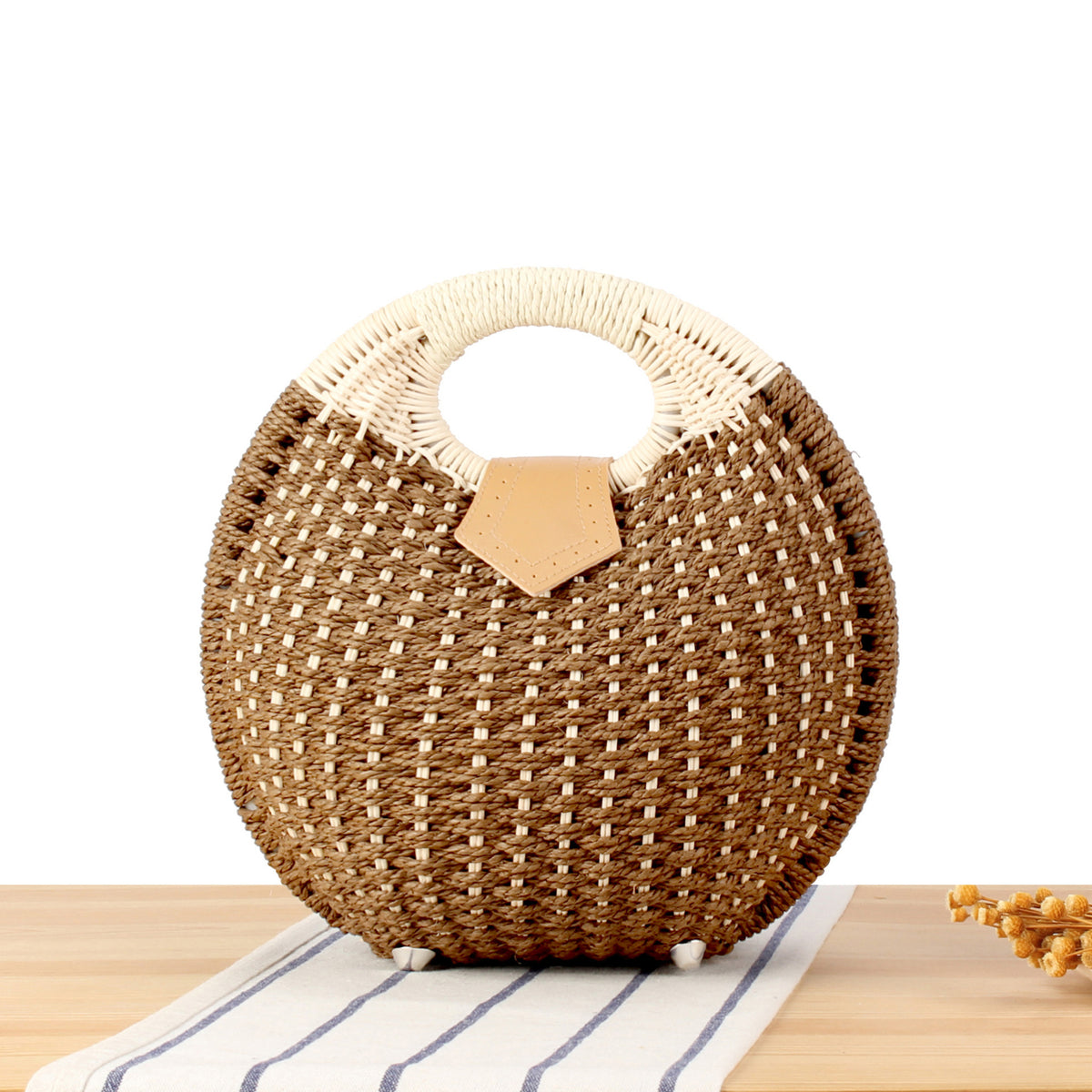Handtasche Im Modernen Korbdesign Brehn