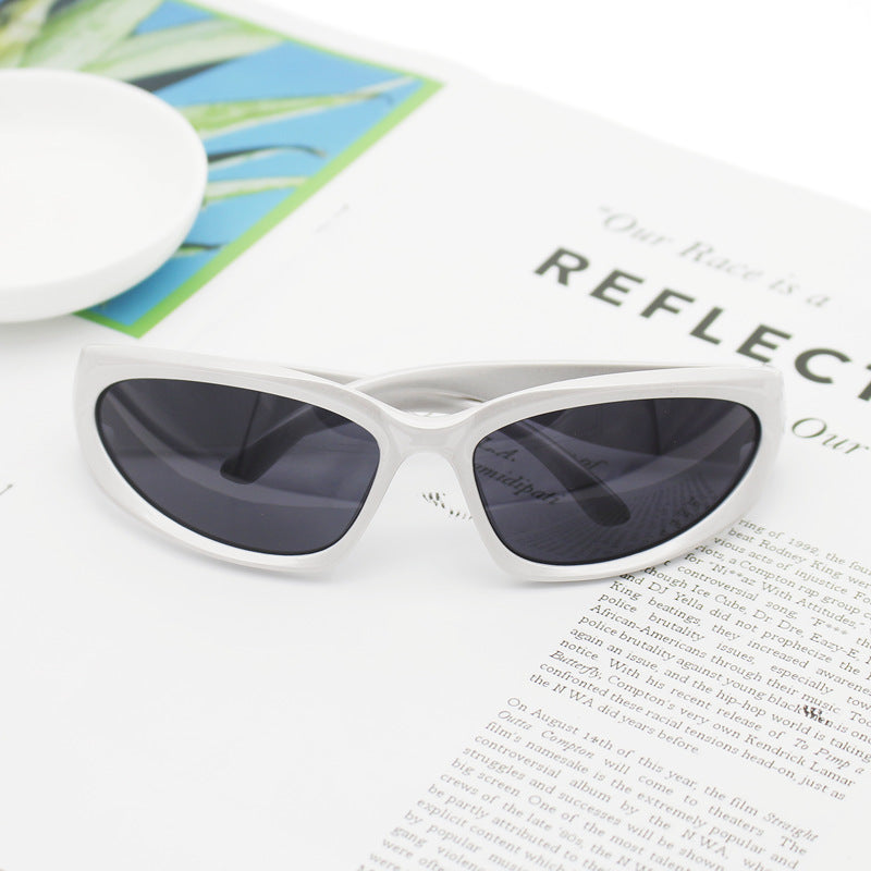 Damen Sportliche Sonnenbrille mit hochwertigem UV-Schutzmaterial Brehn