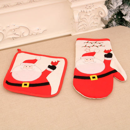Santa-Themen Ofenhandschuhe Brehn