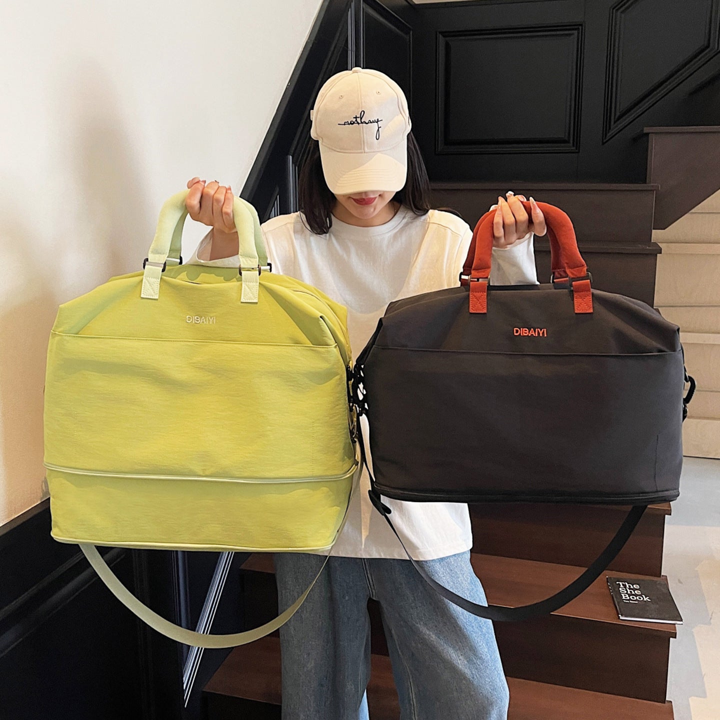 Geräumige Reise Fitness Duffle Brehn