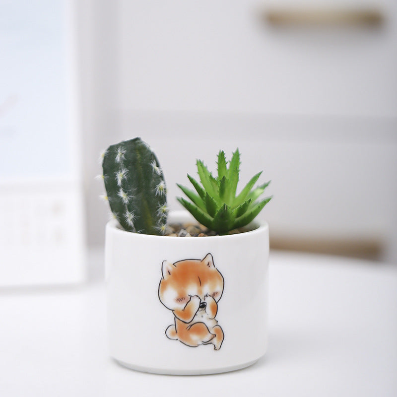 Niedlicher Tier-Themen-Sukkulenten-Planter Brehn