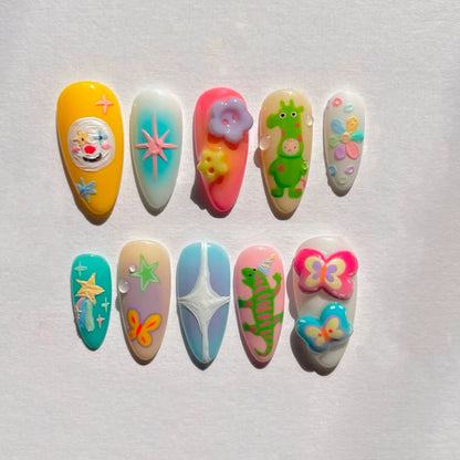 Thematic Artisan Press-On Nail Set Brehn