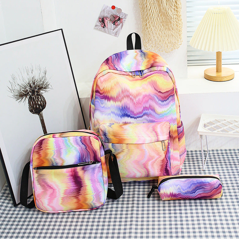 Stilvoller Rucksack mit Passendem Crossbody Bag und Stiftetui Brehn