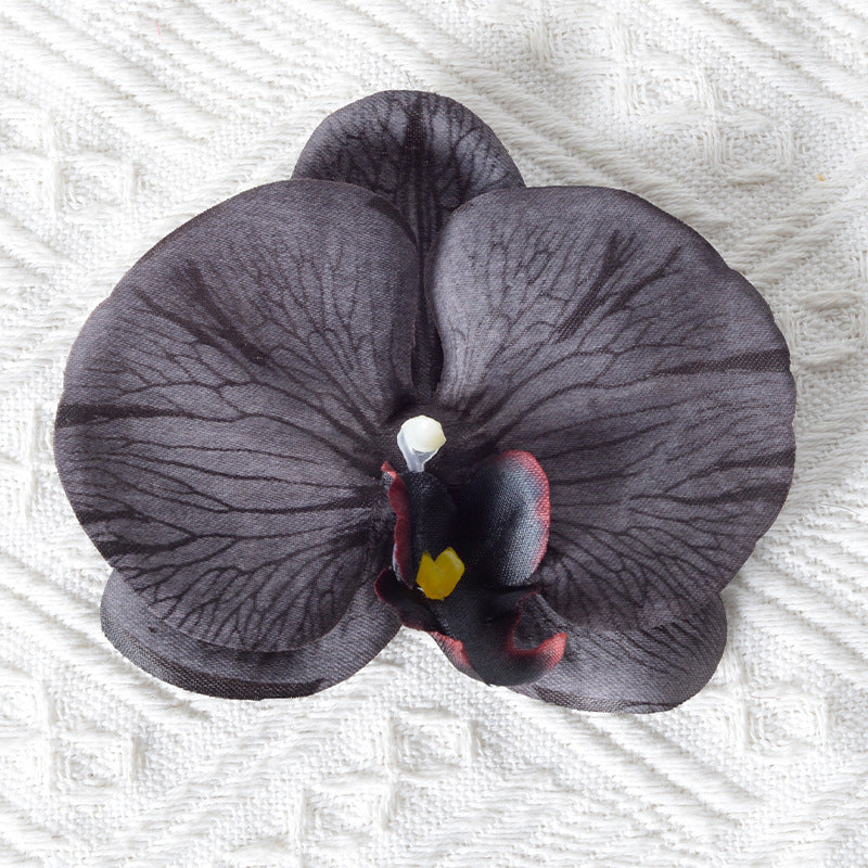 Elegante künstliche Orchideen-Haarspange
