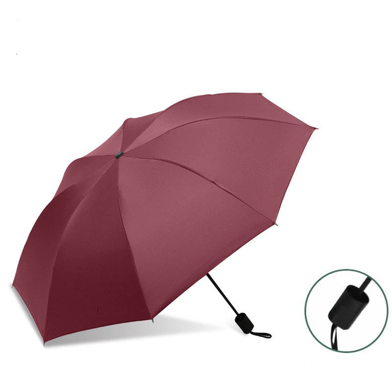 Damen Großes Regenschutz und Sonnenschutzschirm Brehn