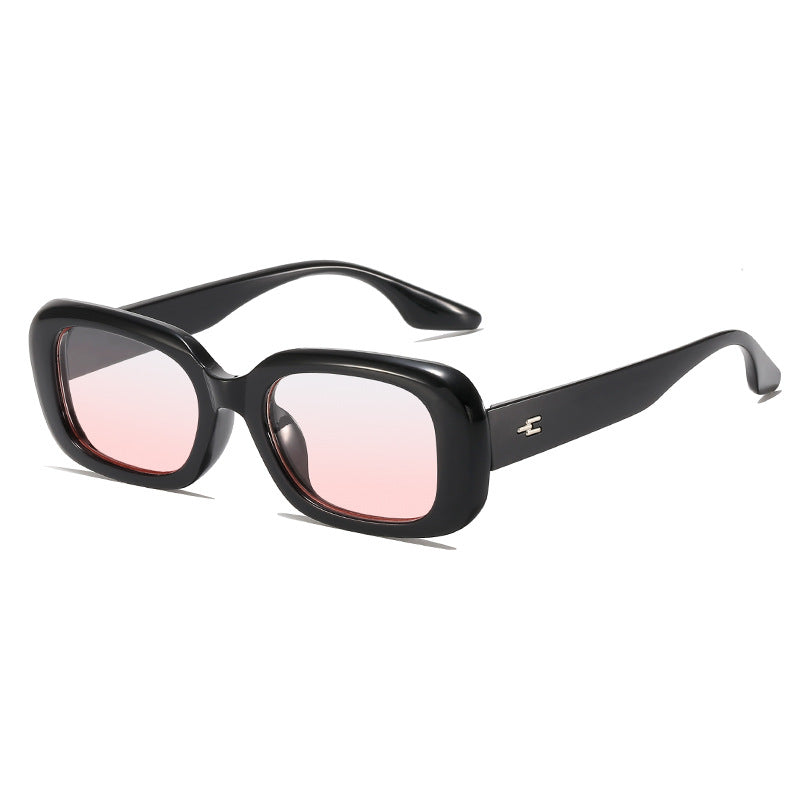 Moderne oversized rechteckige Sonnenbrille Brehn