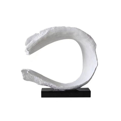 Moderne abstrakte dekorative Skulptur