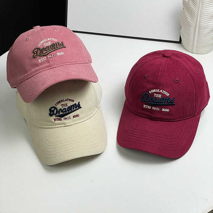 Unisex Vintage-inspirierte bestickte Baseballmütze Brehn
