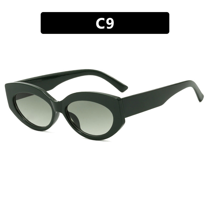 Damen Cat-Eye Sonnenbrille im stilvollen Kunststoffdesign Brehn