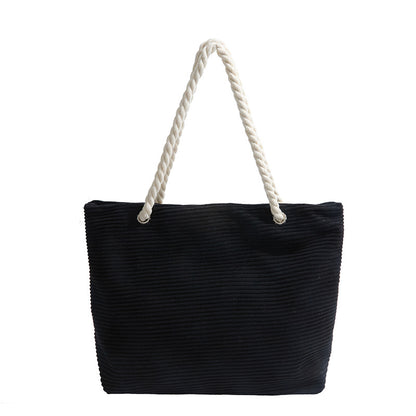 Stylische strukturierte Strandtasche Brehn