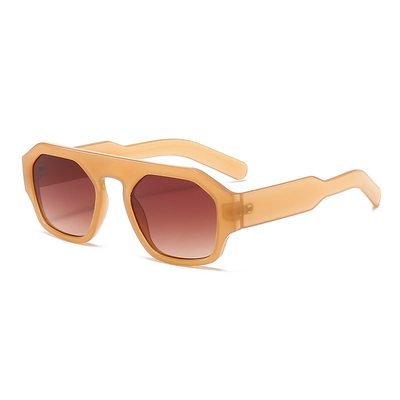 Damen modische Sonnenbrille im innovativen geometrischen Design Brehn