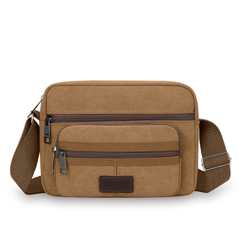 Vielseitige Multi-Taschen Sling Bag Brehn