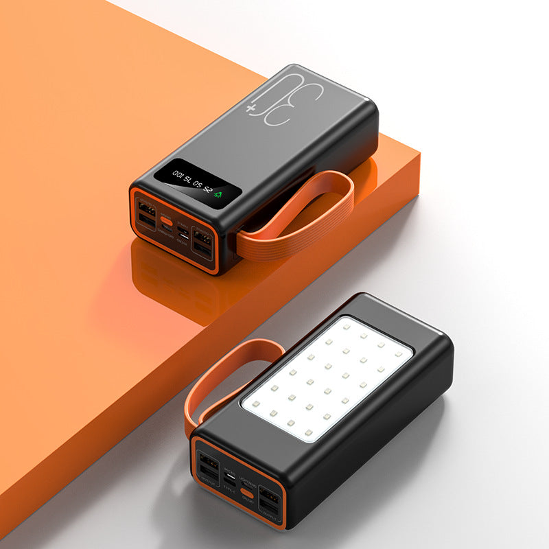 Tragbare Powerbank mit LED-Lampe Brehn
