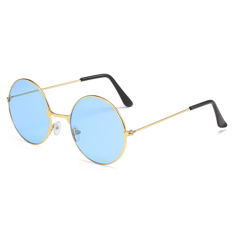 Retro Runde Glas Sonnenbrille Brehn