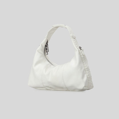 Geflochtene Handheld-Ledertasche