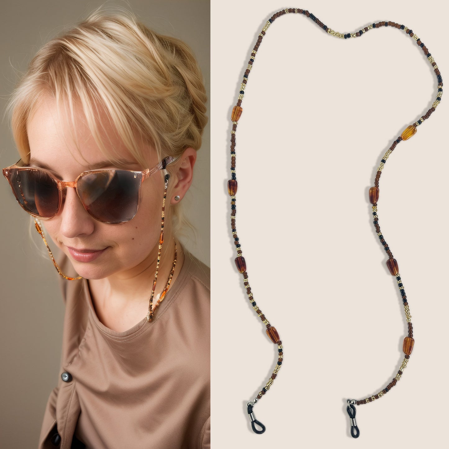 Perlen Brillenhalter Kette Brehn 1786689501