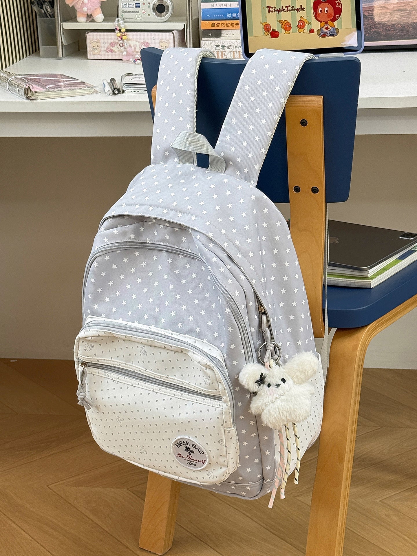 Süßer sternmuster Casual Schulranzen
