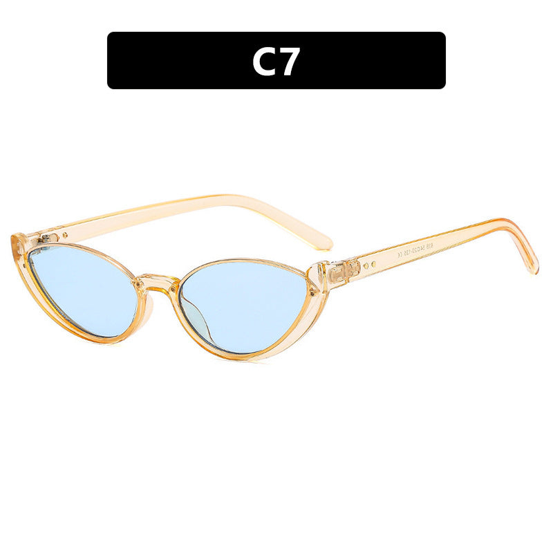 Damen Cat-Eye Sonnenbrille mit verspiegelten Gläsern und elegantem Rahmen Brehn