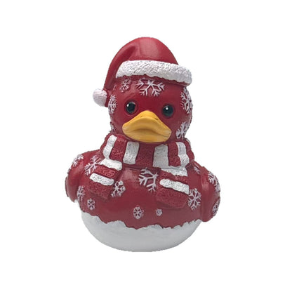 Weihnachtsmann Gummi-Ente Brehn