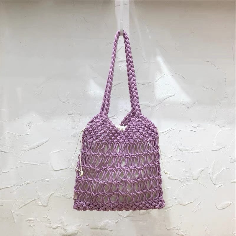 Handgeknüpfte Einkaufs- und Strandtasche Brehn