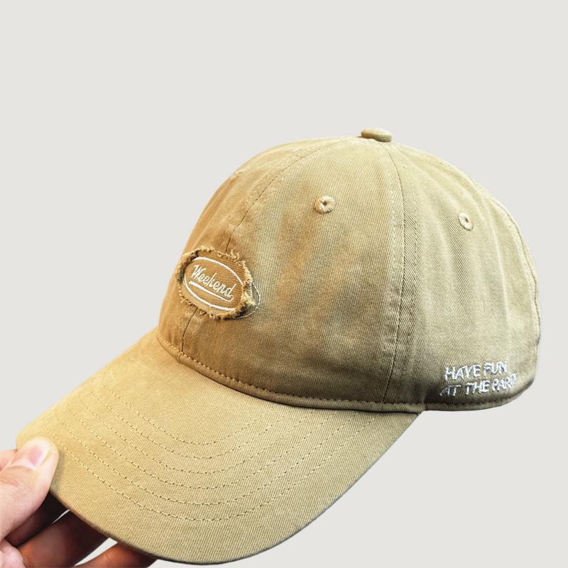Herren Casual Distressed Bestickte Baseballmütze Brehn