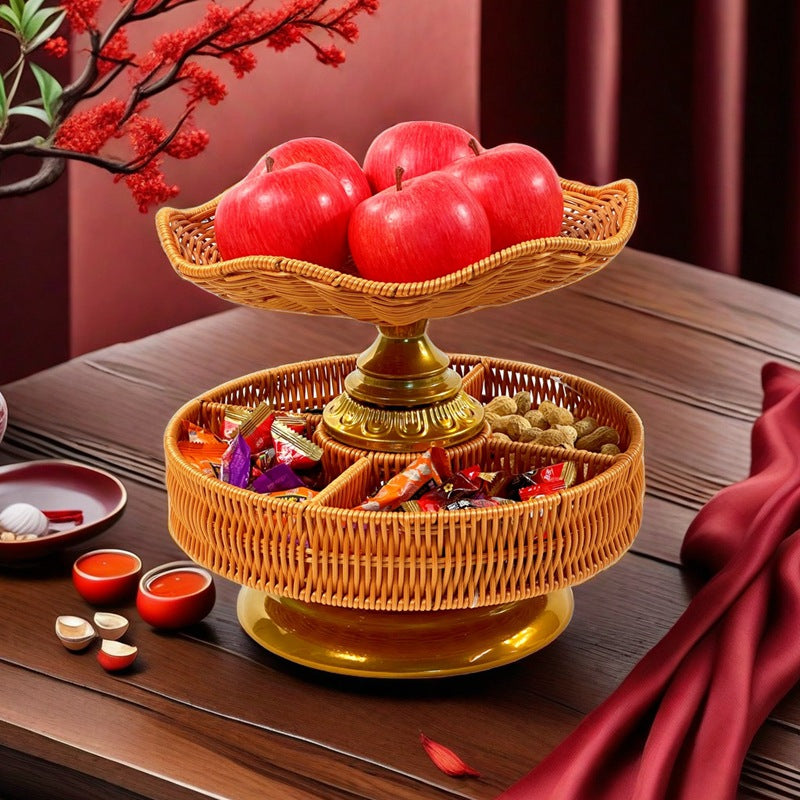 Damen Obstschale mit mehreren Fächern Brehn