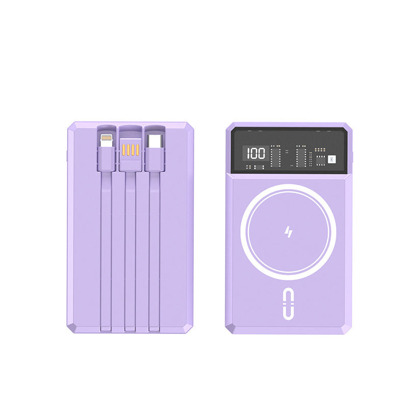 Powerbank mit Integrierten Licht- und Schnellladefunktionen Brehn