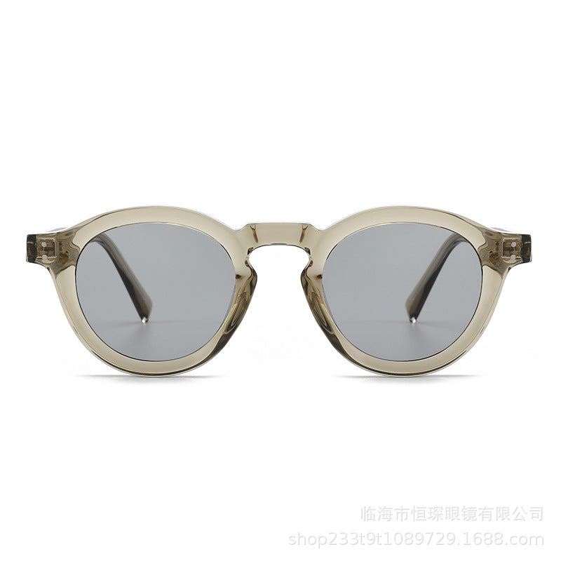 Damen modische Sonnenbrille im modernen Ovaldesign Brehn