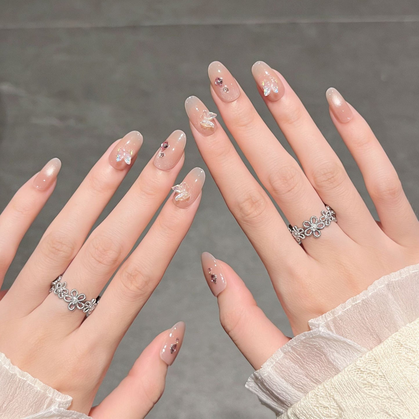 Künstlerisches Press-On Nageldesign Brehn 1787316171
