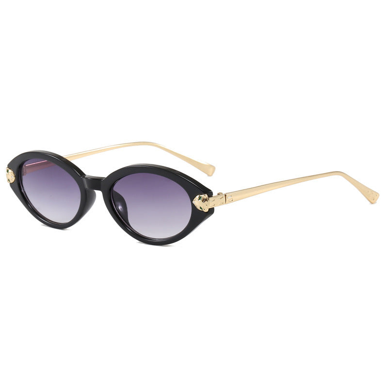 Damen elegante Sonnenbrille im markanten hexagonalen Design Brehn