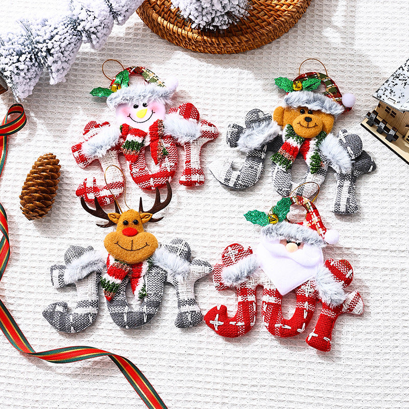 Niedlicher Weihnachtsbaum-Anhänger im Schneemann-Design Brehn