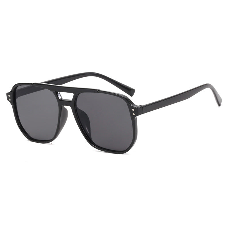 Damen modische Sonnenbrille mit kantigem Rahmen Brehn