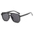 Damen modische Sonnenbrille mit kantigem Rahmen Brehn