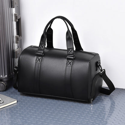 Stylische Leder-Wochenendtasche Brehn