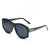 Oversized Vintage-inspirierte Mode-Sonnenbrille Brehn