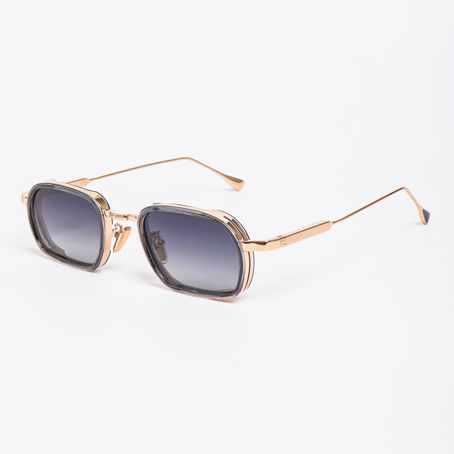 Damen modische Sonnenbrille mit robustem Metallrahmen und trendigen Gläsern Brehn
