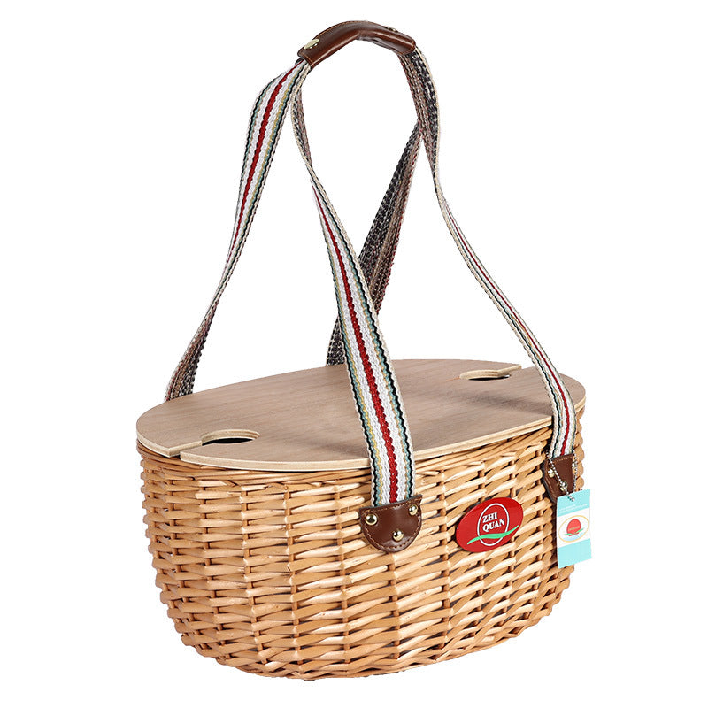 Damen Picknickkorb mit praktischem Klapptisch Brehn